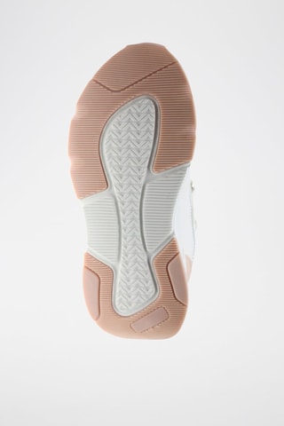 Sneakers - Wit - Wit, zilverkleurig en roze