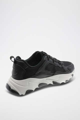 Baskets plateformes - Noir et blanc