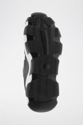 Baskets plateformes - Noir et blanc