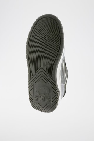 Baskets - Blanc, vert et gris