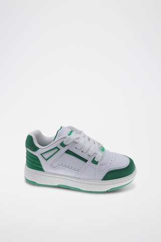 Baskets - Blanc et vert