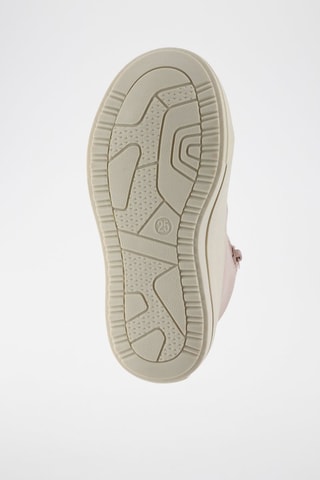 Hoge Sneakers - Wit, beige en roze