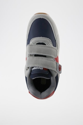 Baskets - Rouge, bleu et gris