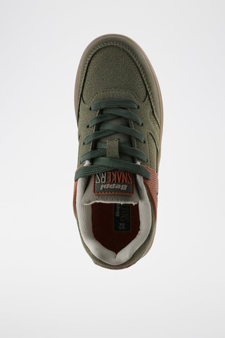 Baskets - Vert, orange et gris