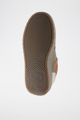 Baskets - Vert, orange et gris