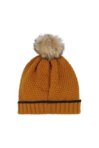 Gorro con borla - Mostaza - Timberland