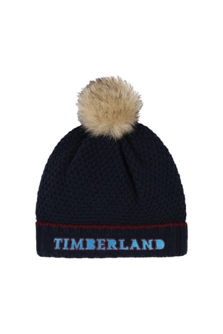 Gorro con borla - Azul marino - Timberland