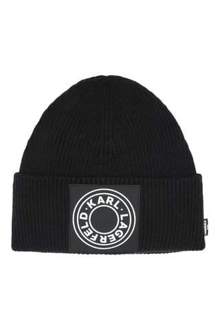 Gorro y cuello - Negro - Karl Lagerfeld