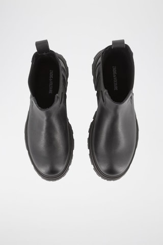 Botines Chelsea de piel - Negro - Zadig