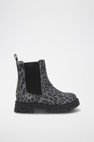 Botines Chelsea de piel de serraje nobuk - Gris oscuro - Zadig