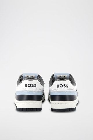 Zapatillas de piel - Blanco - Boss