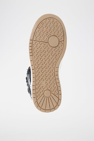 Zapatillas altas forradas - Negro y blanco - Boss