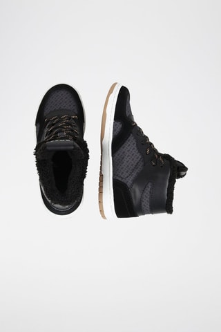 Zapatillas altas forradas - Negro y blanco - Boss