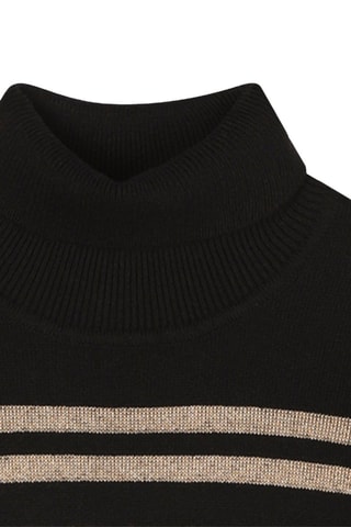 Vestido jersey - Negro y marrón - Sonia Rykiel