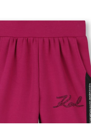 Pantalón de chándal - Fucsia - Karl Lagerfeld