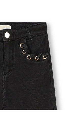Vaquero wide leg - Negro - Michael Kors