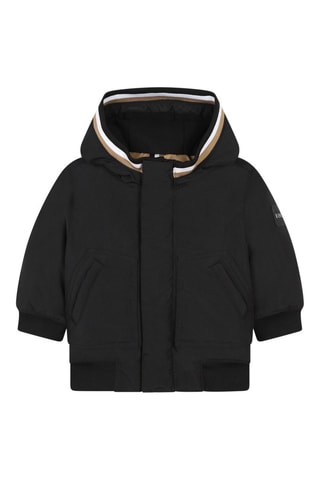 Parka con capucha - Negro - Boss