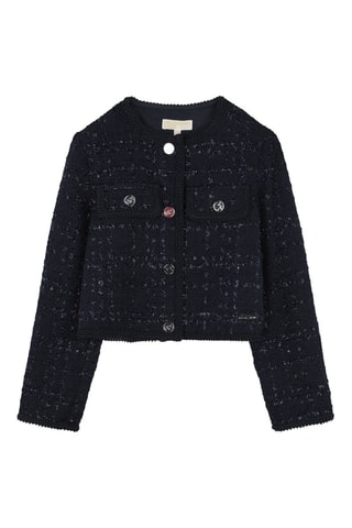 Chaqueta de tweed - Azul marino - Michael Kors