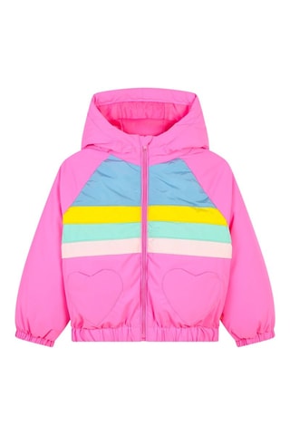 Chaqueta con capucha - Rosa - Billieblush