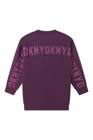 Vestido sudadera - Violeta - DKNY