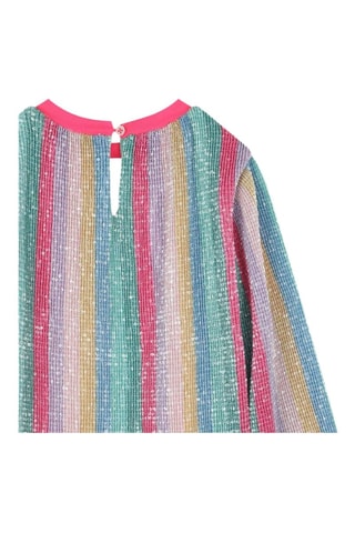 Vestido - Rosa y verde - Billieblush