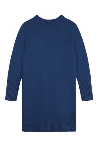 Vestido jersey de lana - Azul marino - Zadig