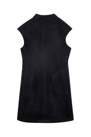 Vestido de lana - Negro - Karl Lagerfeld
