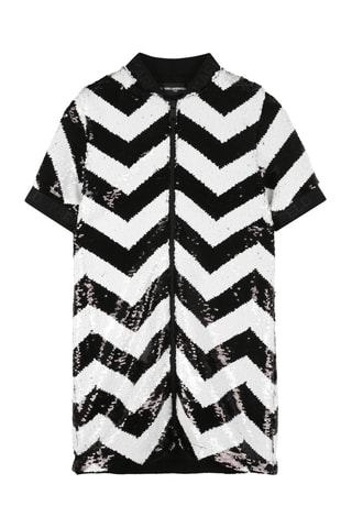 Vestido sudadera - Negro - Karl Lagerfeld
