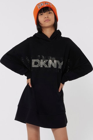 Vestido sudadera - Negro - DKNY