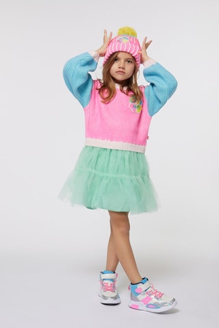 Vestido efecto doble prenda - Rosa - Billieblush