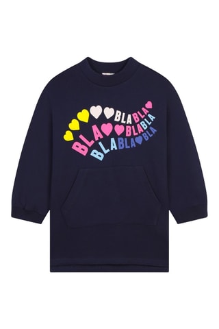Vestido sudadera - Índigo - Billieblush