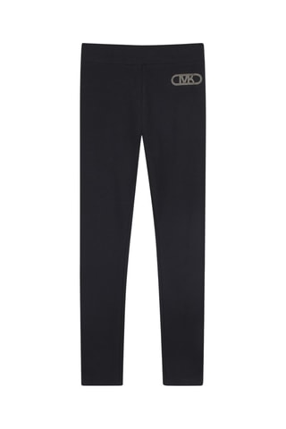 Leggings de algodón orgánico - Negro - Michael Kors