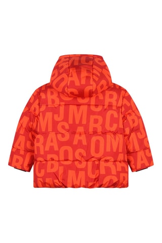 Gewatteerde Jas met Capuchon - Rood - Marc Jacobs