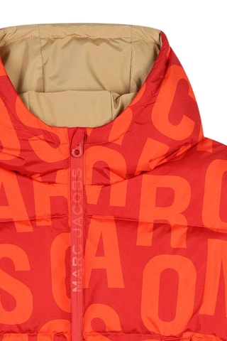 Gewatteerde Jas met Capuchon - Rood - Marc Jacobs