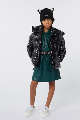 Anorak con capucha - Negro - Karl Lagerfeld