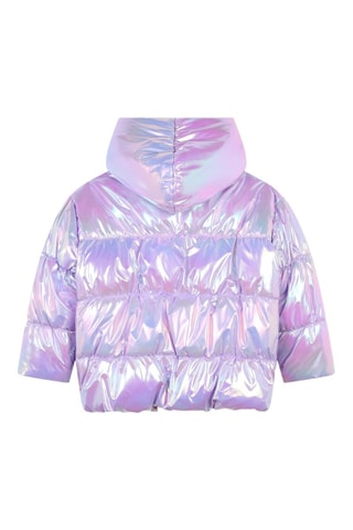 Gewatteerde Jas met Capuchon - Lichtpaars - Billieblush