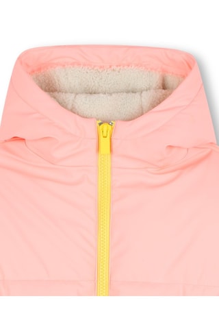 Anorak con capucha - Salmón - Billieblush