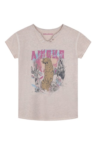 Camiseta de algodón orgánico - Topo - Zadig