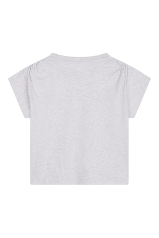 Camiseta de algodón orgánico - Gris claro jaspeado - Zadig