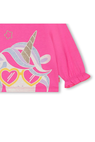 Camiseta - Fucsia - Billieblush