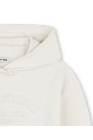 Sudadera con capucha - Blanco - Zadig