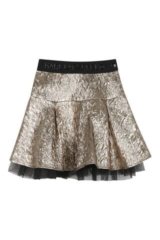 Falda - Dorado - Karl Lagerfeld