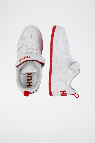 Zapatillas - Blanco y rojo - Hugo