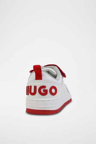 Zapatillas - Blanco y rojo - Hugo