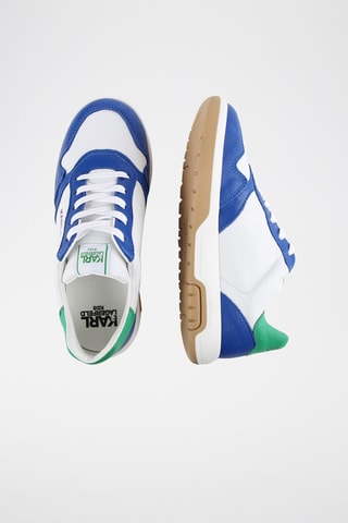 Zapatillas de piel - Blanco - Karl Lagerfeld
