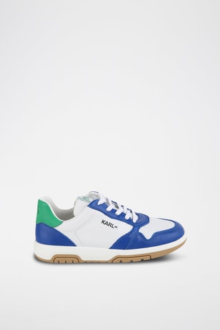 Zapatillas de piel - Blanco - Karl Lagerfeld