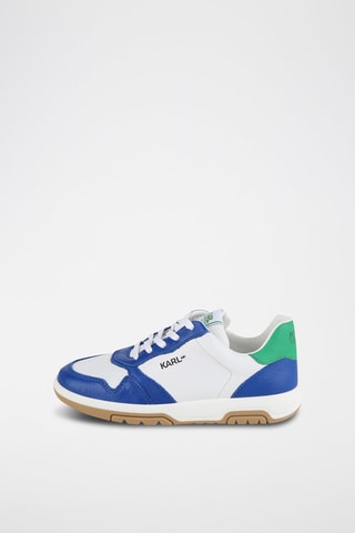 Zapatillas de piel - Blanco - Karl Lagerfeld