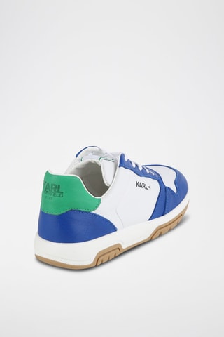 Zapatillas de piel - Blanco - Karl Lagerfeld