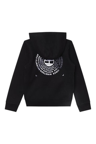 Sudadera de algodón orgánico con capucha - Negro - Timberland