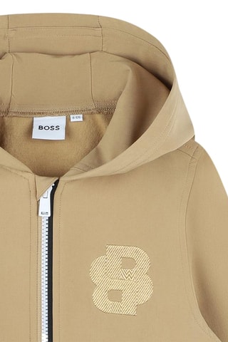 Cárdigan con capucha - Beige - Boss